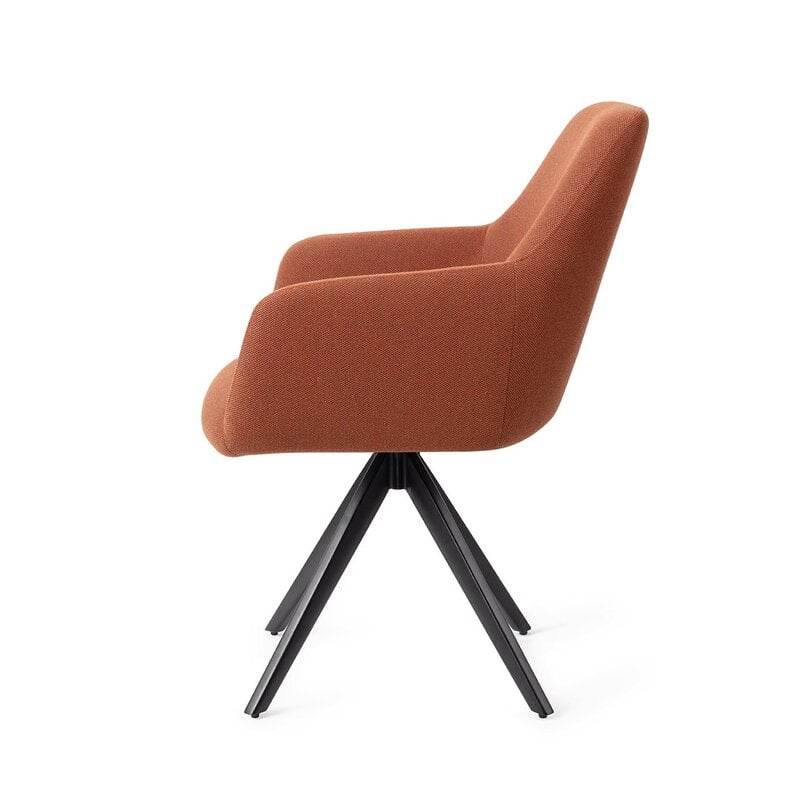 Jesper Home-collectie Hiroo Hearth Harmony Eetkamerstoel - turn  black