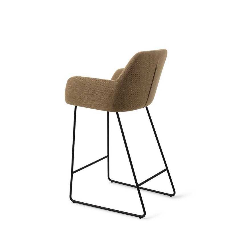 Jesper Home-collectie Hiroo Willow Barkruk - Slide black (L)