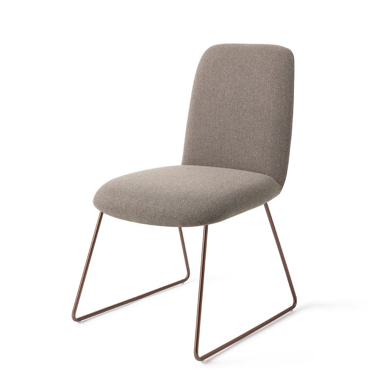 Jesper Home-collectie Taiwa Foggy Fusion Eetkamerstoel - Slide Rose