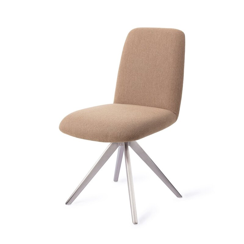 Jesper Home Taiwa Whisper Wheat Dining room chair - turn Steel_x000D_<br />
_x000D_<br />
Taiwa Whisper Wheat Dining room chair - with swivel mechanism handle