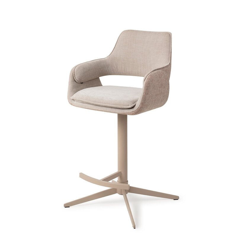 Jesper Home-collectie Oketo Driftwood Drive Barkruk (L)