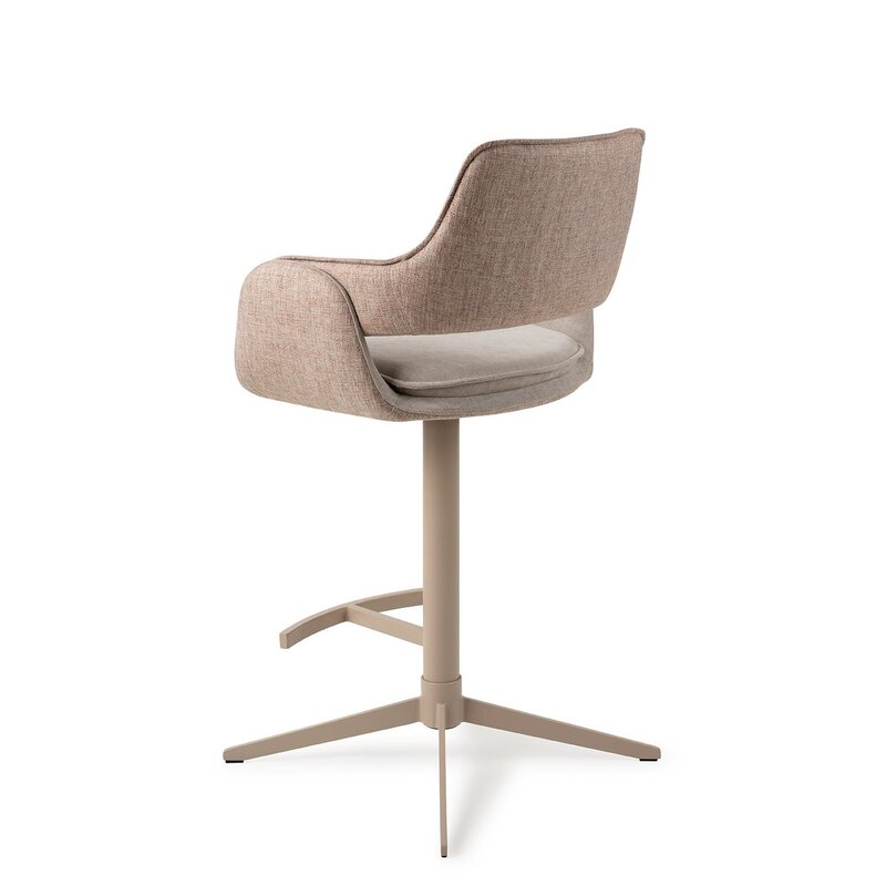 Jesper Home-collectie Oketo Driftwood Drive Barkruk (L)