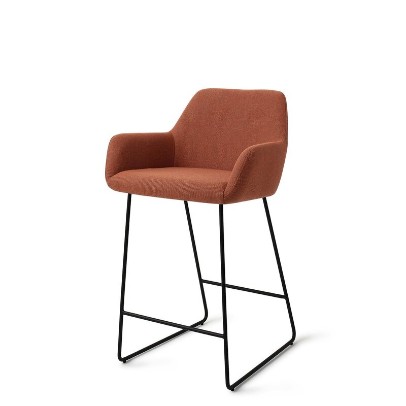 Jesper Home-collectie Hiroo Hearth Harmony Barkruk - Slide black (L)