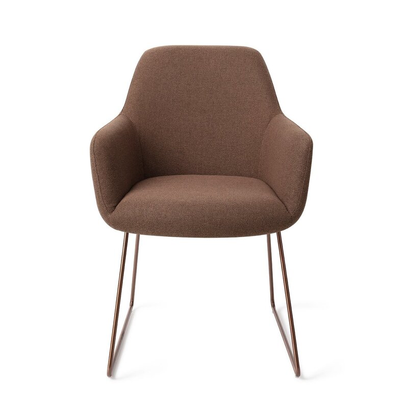 Jesper Home Hiroo Rustieke Rogge Eetkamerstoel - Slide Roze