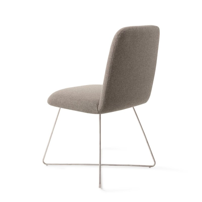 Jesper Home-collectie Taiwa Foggy Fusion Eetkamerstoel - crosssteel