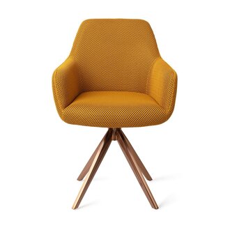 Jesper Home Hiroo Groovy Garam Dining room chair - turn Rose