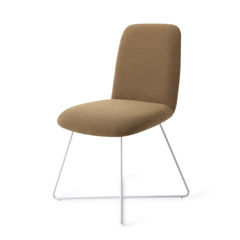 Jesper Home-collectie Taiwa Willow Eetkamerstoel - cross white