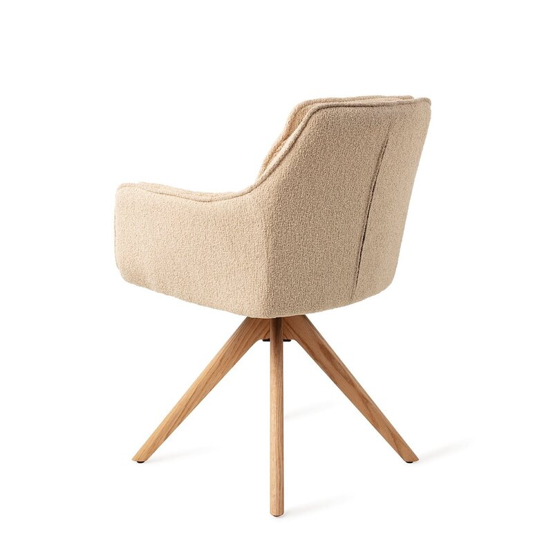 Jesper Home Akune Frou Frou Dining Chair - Oak Natural