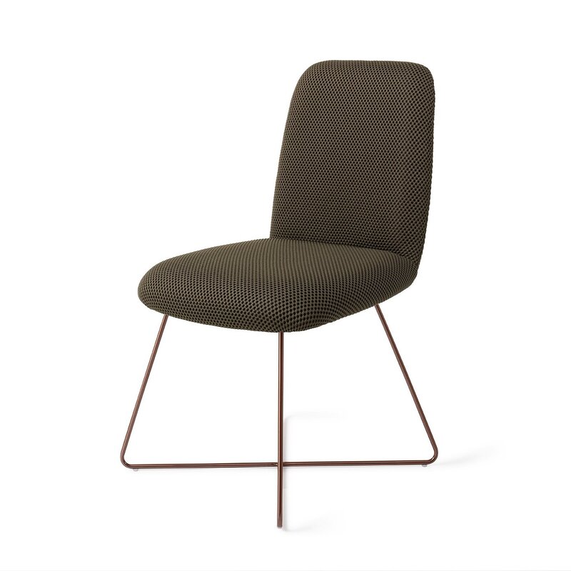 Jesper Home-collectie Taiwa Jungle Jewel Eetkamerstoel - Cross Rose<br />
<br />
Taiwa Jungle Jewel Eetkamerstoel - cross Roos