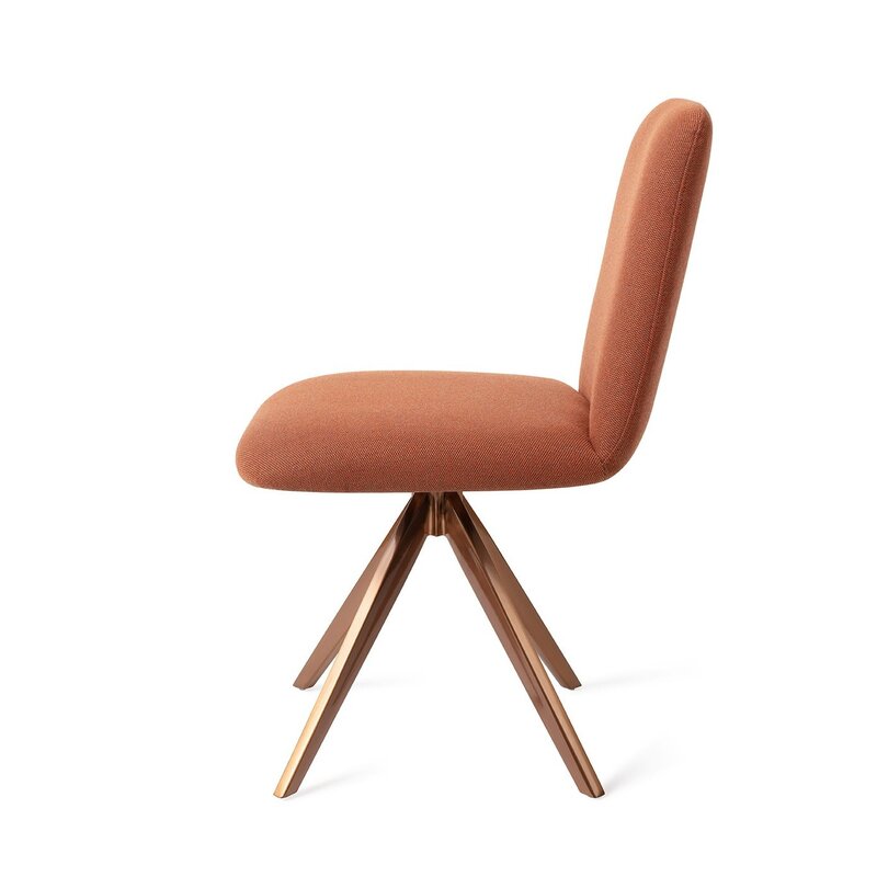 Jesper Home-collectie Taiwa Hearth Harmony Eetkamerstoel - turn  Rose<br />
<br />
Taiwa Hearth Harmony Eetkamerstoel - met draaimechanisme Roze
