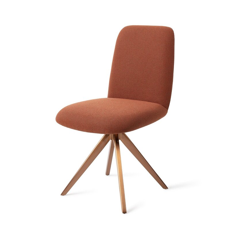Jesper Home-collectie Taiwa Hearth Harmony Eetkamerstoel - turn  Rose<br />
<br />
Taiwa Hearth Harmony Eetkamerstoel - met draaimechanisme Roze