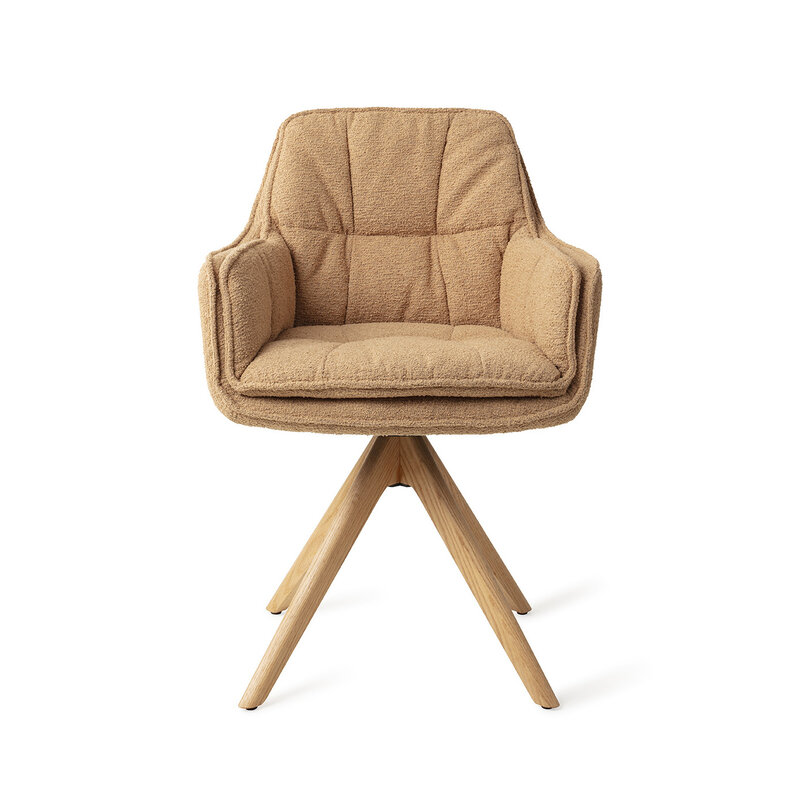 Jesper Home Akune Sunbaked Dining Chair - Oak Natural