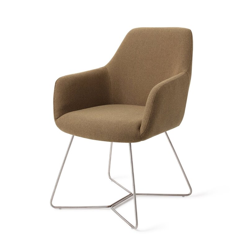 Jesper Home Hiroo Willow Dining Chair - Beehive Steel