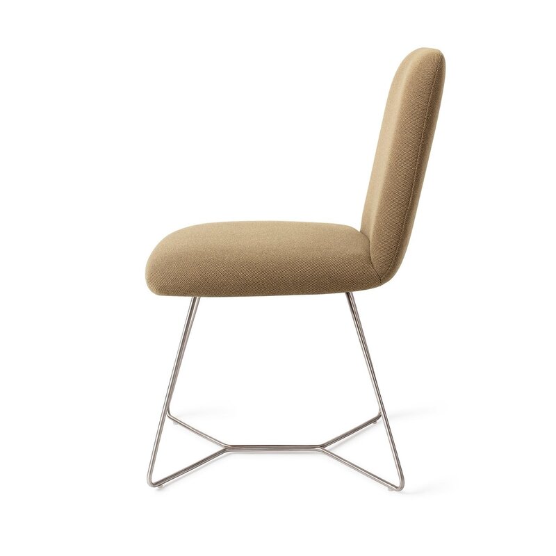 Jesper Home-collectie Taiwa Willow Eetkamerstoel - Beehive Steel