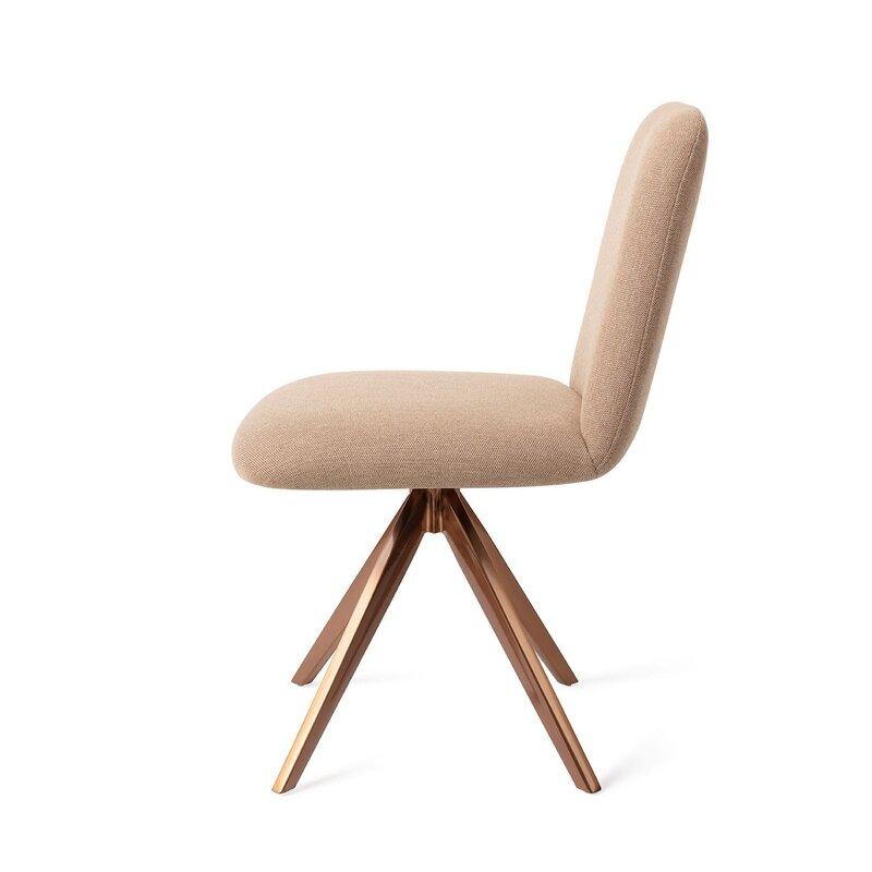 Jesper Home Taiwa Whisper Wheat Eetkamerstoel - turn  Rose
