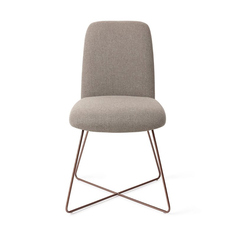 Jesper Home-collectie Taiwa Foggy Fusion Eetkamerstoel - Cross Rose