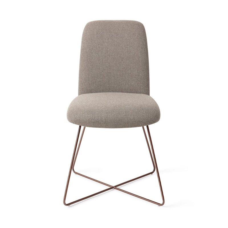 Jesper Home Taiwa Foggy Fusion Dining Chair - Cross Rose