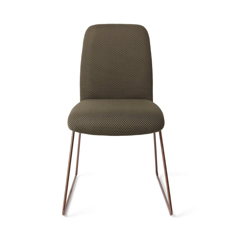 Jesper Home-collectie Taiwa Jungle Jewel Eetkamerstoel - Slide Rose