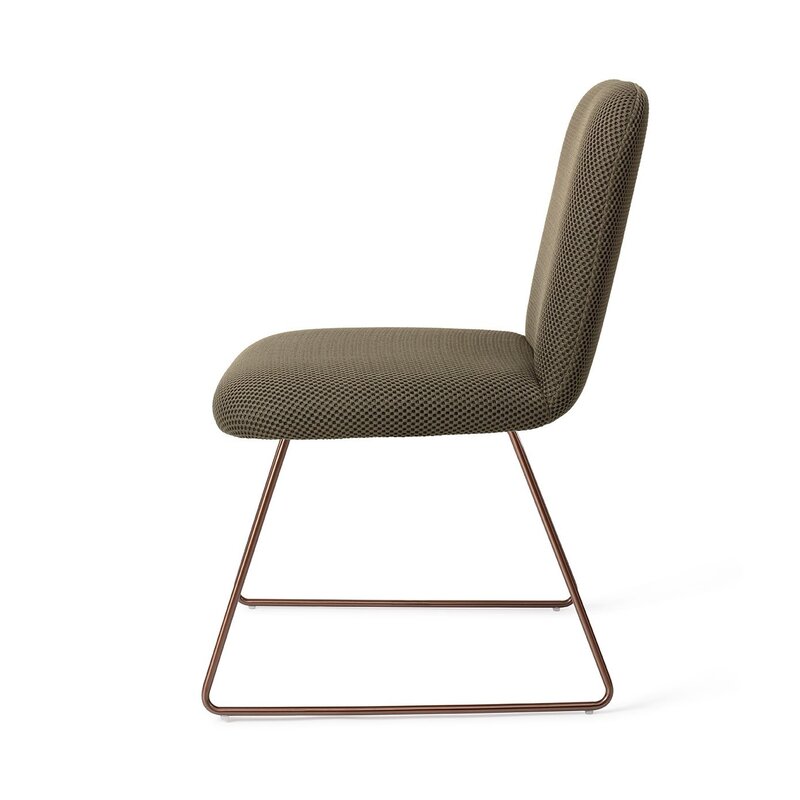 Jesper Home-collectie Taiwa Jungle Jewel Eetkamerstoel - Slide Rose