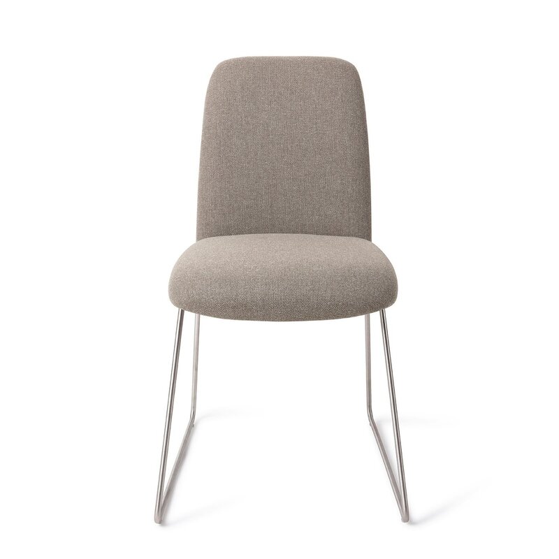 Jesper Home-collectie Taiwa Foggy Fusion Eetkamerstoel - Slide Steel