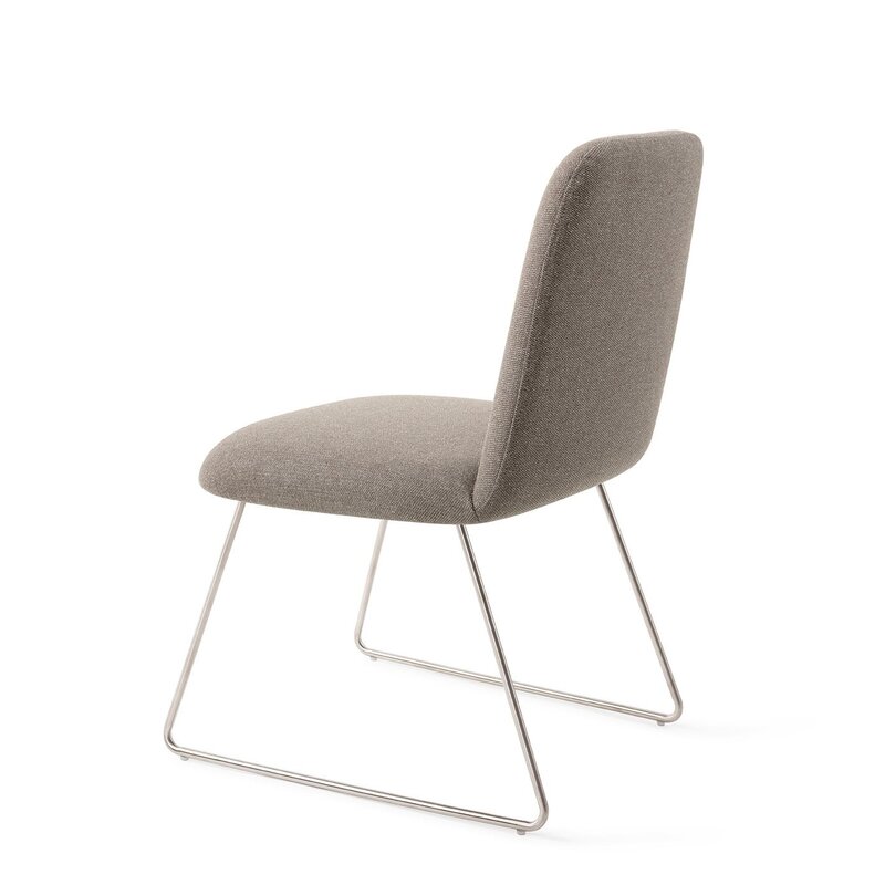 Jesper Home-collectie Taiwa Foggy Fusion Eetkamerstoel - Slide Steel