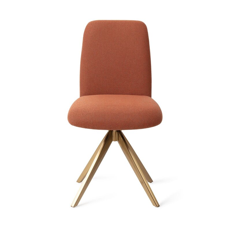 Jesper Home-collectie Taiwa Hearth Harmony Eetkamerstoel - turn  Gold<br />
<br />
Taiwa Hearth Harmony Eetkamerstoel - Goudkleurig met draaimechanismeend