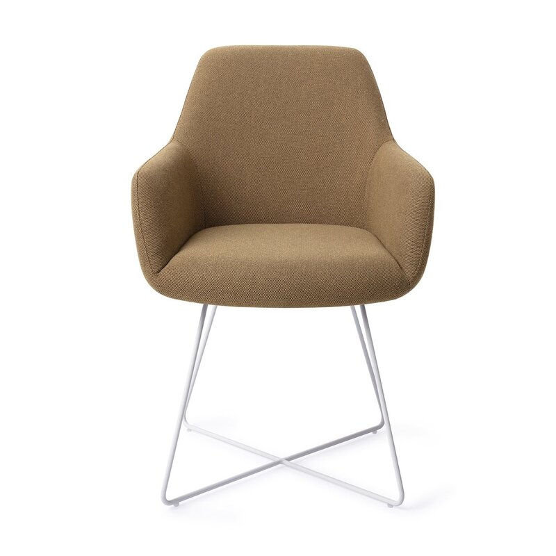 Jesper Home-collectie Hiroo Willow Eetkamerstoel - Cross white