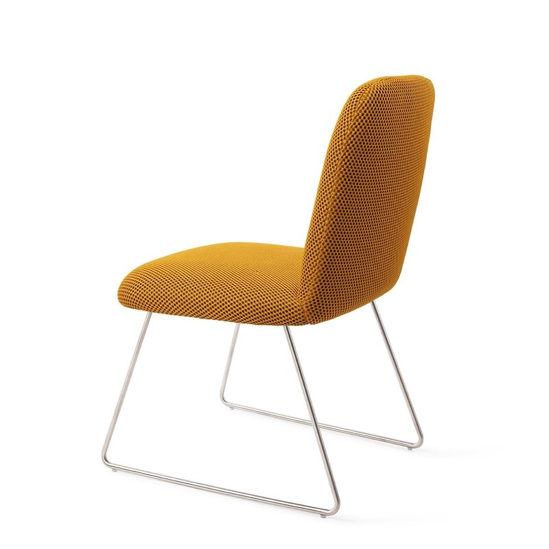 Jesper Home Taiwa Groovy Garam Dining Chair - Slidesteel
