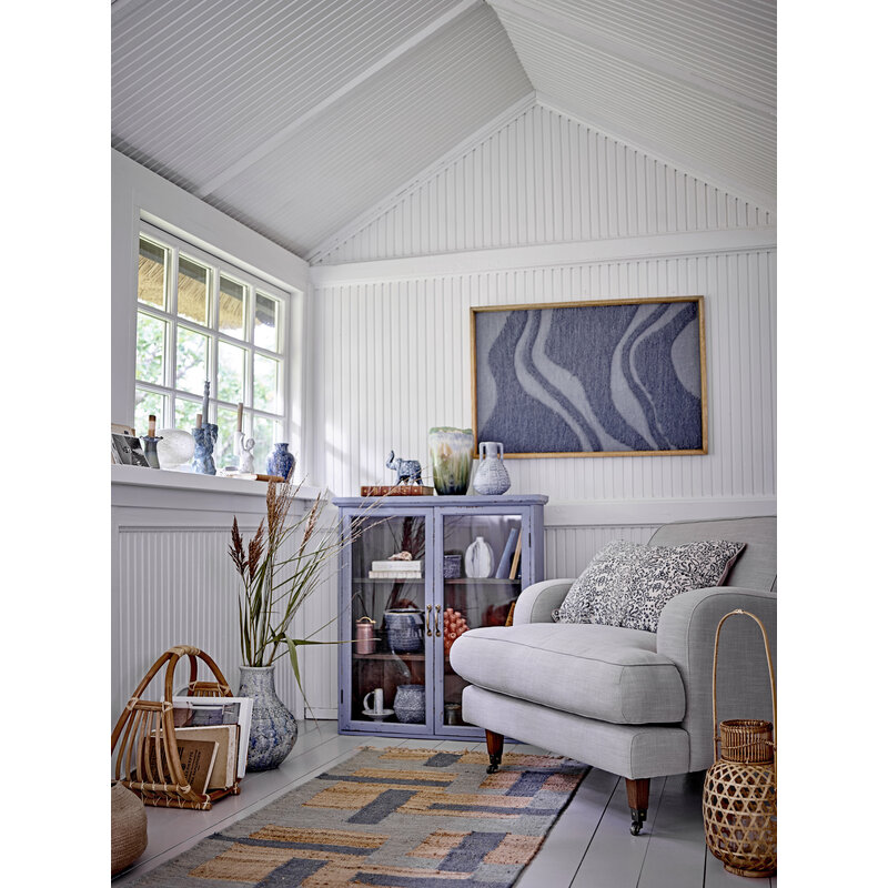 Bloomingville-collectie Honiton Rug Green Wool