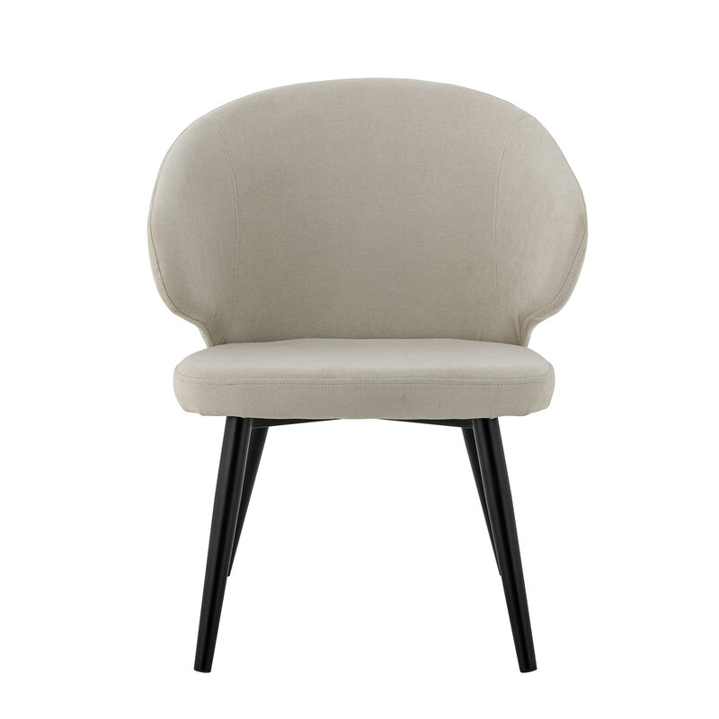 Bloomingville-collectie Loon Lounge Chair Nature Polyester