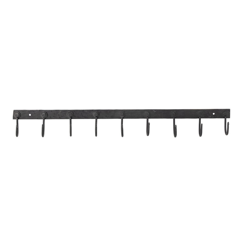 Bloomingville-collectie Jolene Coat Rack Black Metal