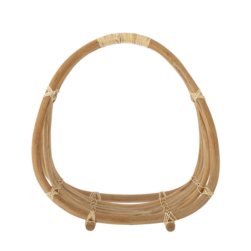 Bloomingville-collectie Perla Magazine Holder Nature Rattan