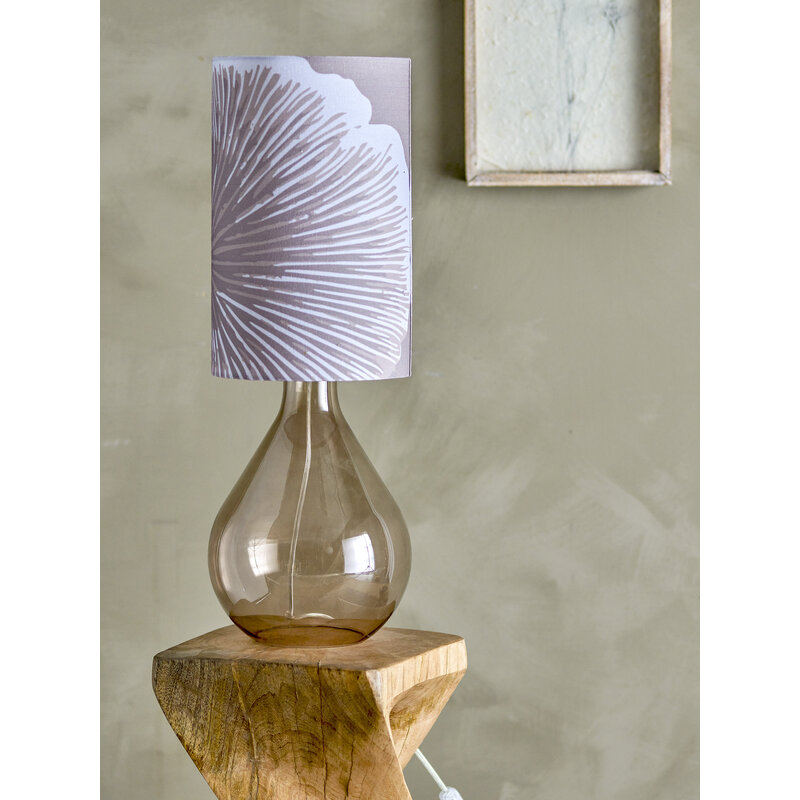 Bloomingville-collectie Leni Table lamp Brown Glass