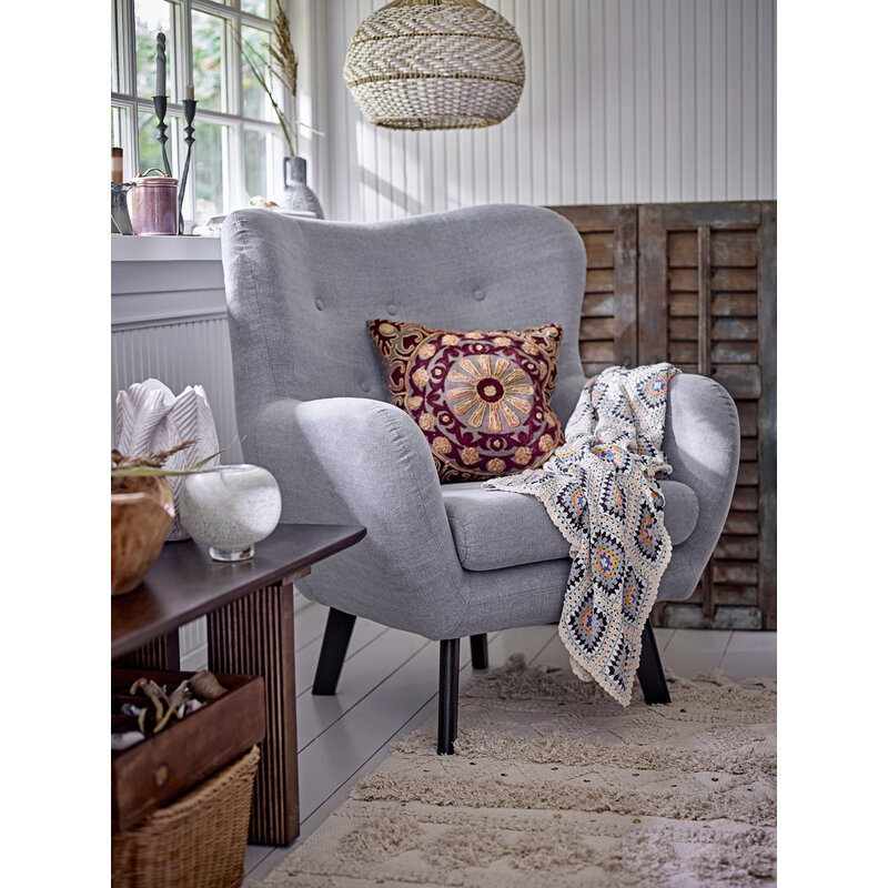 Bloomingville-collectie Granville wanddecoratie groen teruggewonnen hout