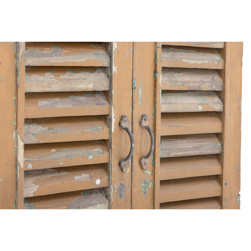 Bloomingville-collectie Granville wanddecoratie groen teruggewonnen hout