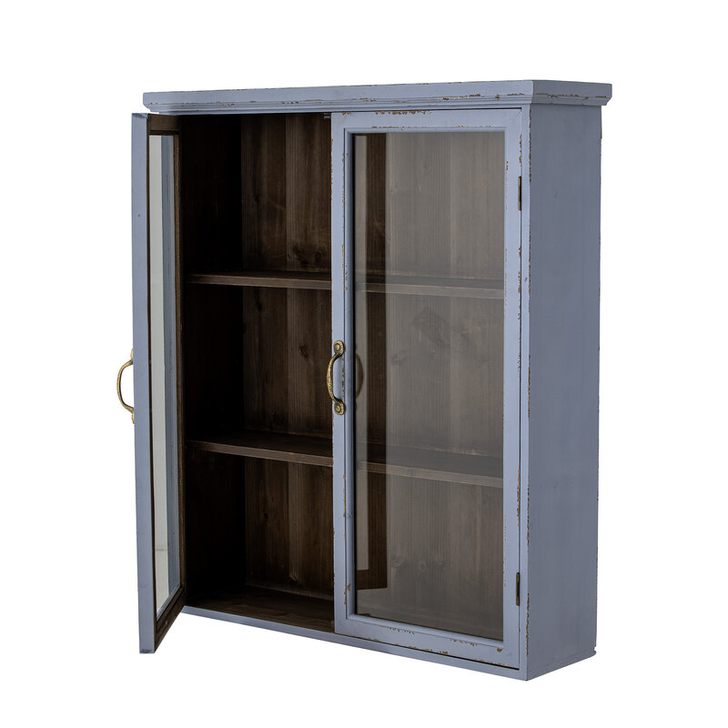 Bloomingville-collectie Hazem Cabinet Blue Firwood