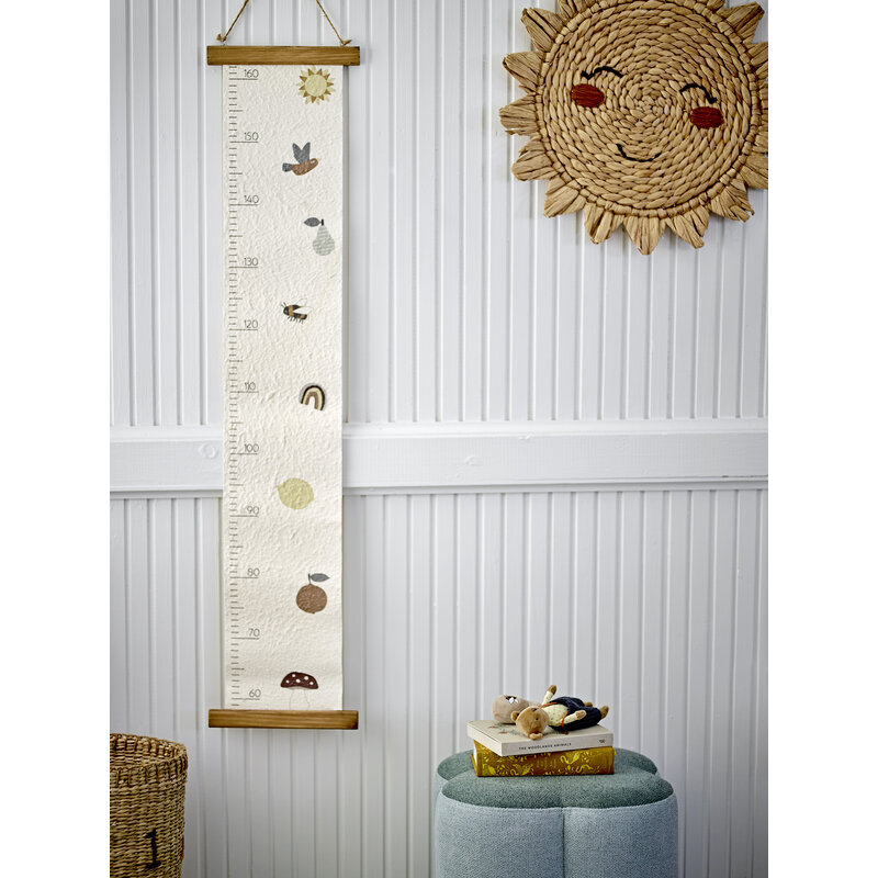 Bloomingville-collectie Agnes Measure Board White Paper