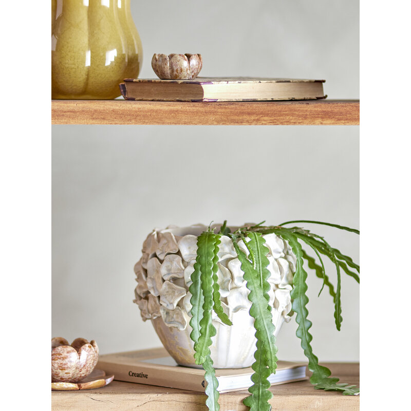 Bloomingville-collectie Coral Flowerpot Nature Stoneware