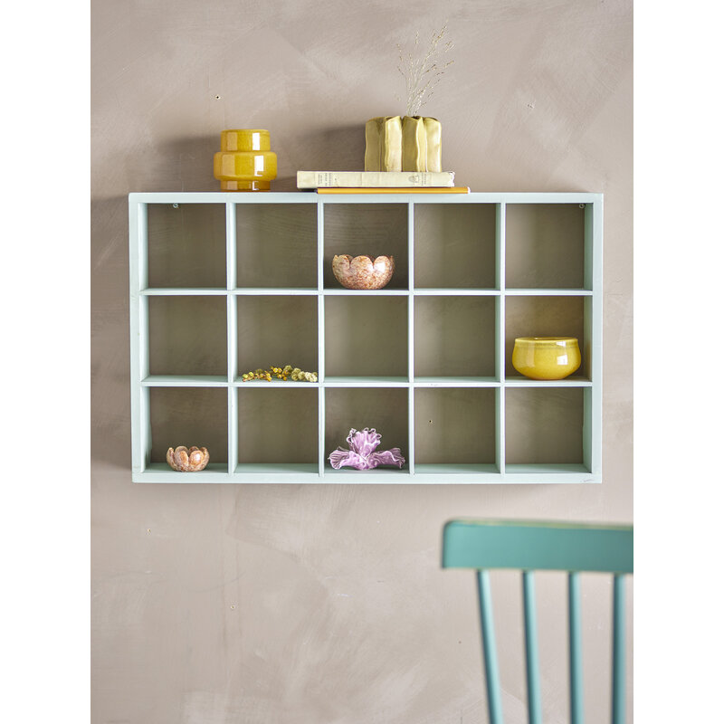 Bloomingville-collectie Preston Shelf Green Firwood