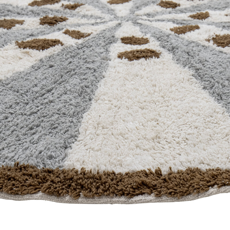 Bloomingville-collectie Anker Rug Blue Cotton