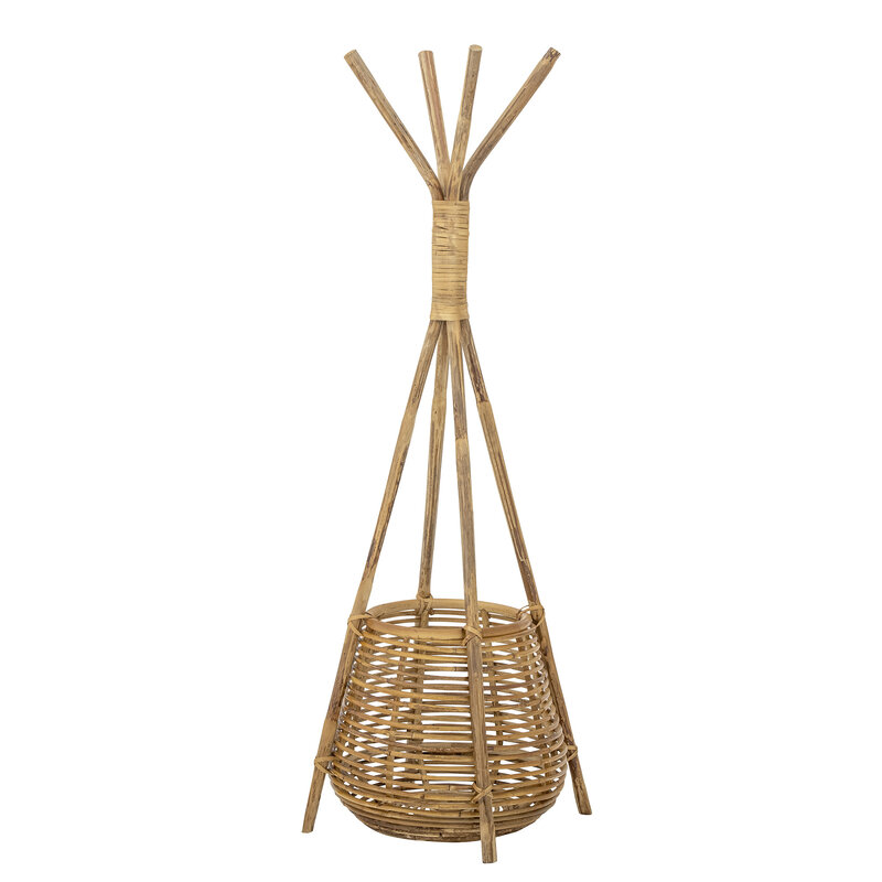 Bloomingville-collectie Salerno Coat Rack Nature Rattan