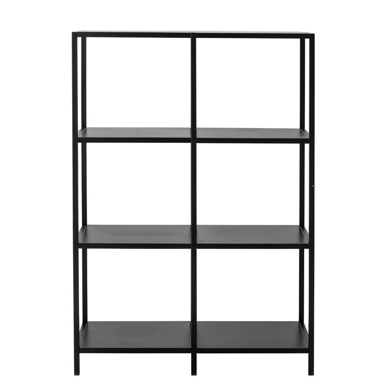 Bloomingville-collectie Valde Bookcase Black Metal
