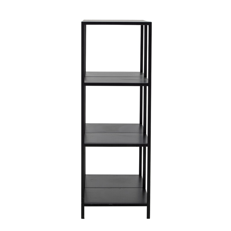 Bloomingville-collectie Valde Bookcase Black Metal