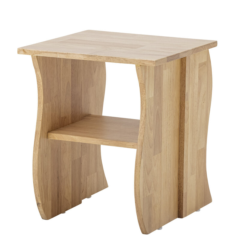 Bloomingville-collectie Bark Stool Nature Rubberwood