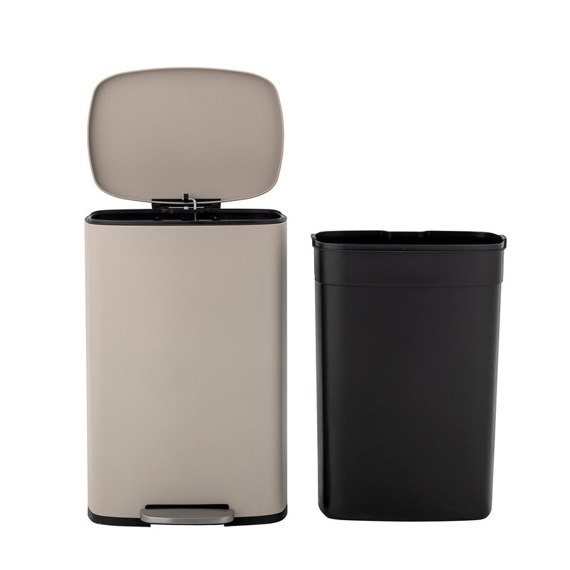 Bloomingville-collectie Leian Dustbin Rose Iron