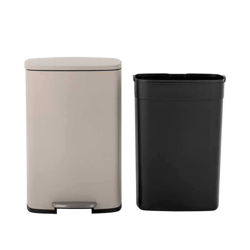 Bloomingville-collectie Leian Dustbin Rose Iron