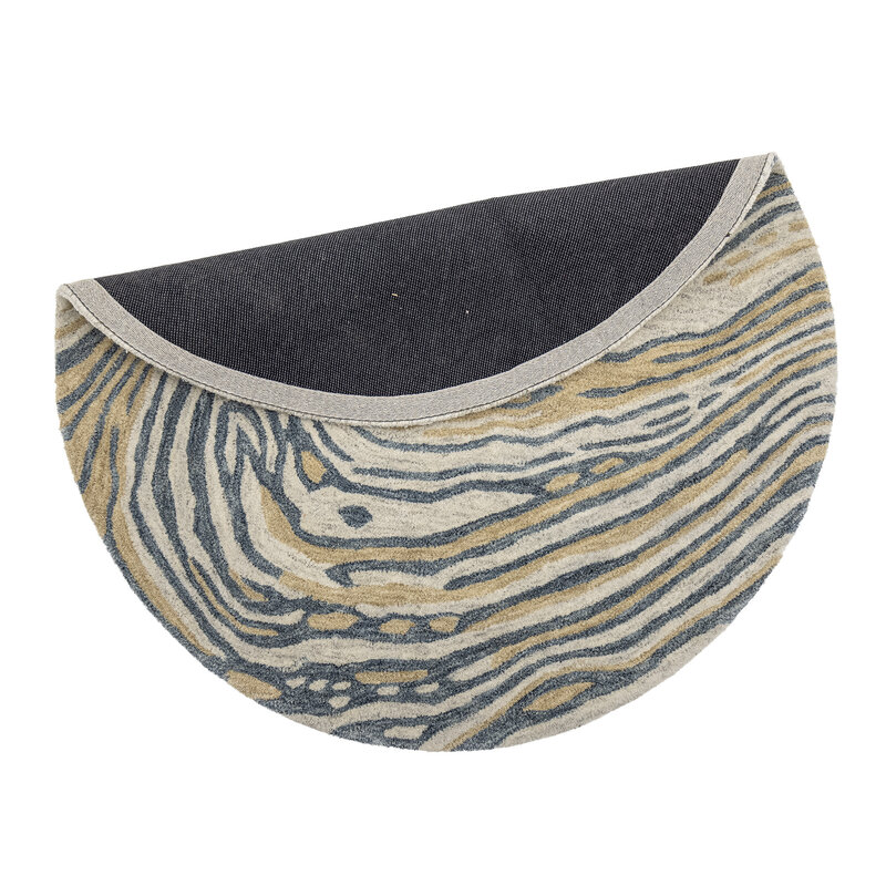 Bloomingville-collectie Tijgerkleed Bruine Wol
