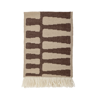 Bloomingville Bilston Wall Decor Brown Wool