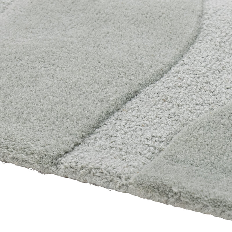 Bloomingville-collectie Darlington Rug Green Wool