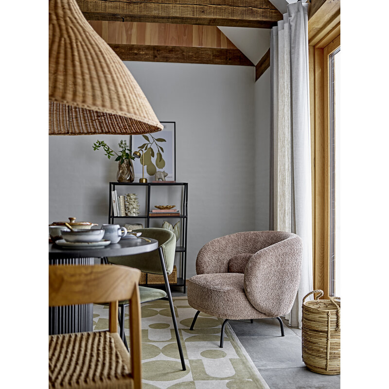 Bloomingville-collectie Niko Draagbare Lampe Oplaadbaar Messing Metaal